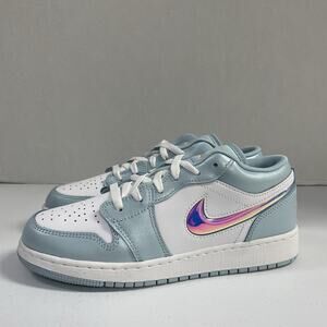 Air Jordan 1 Low SE GS Ocean Bliss Atomic Pink IM4422 400 Size 7 Y Size 8.5 WMNS